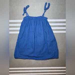 EUC Boy + Girl Los Angeles Gauze Tie Shoulder Shift Summer Dress 2T